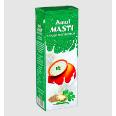 AMUL MASTI SPICED BUTTER MILK (CHAAS) SLATED LASSI